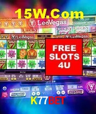 Slots com jackpots e giros grátis na K77Bet